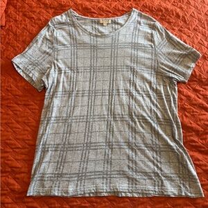 Burberry Gray Tee Shirt XL